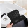 BELLIFFY Ergonomic PU Bath Pillow for Shampoo Bowls and Bathtubs Elevated Neck Cushion for Comfortable Hair Washing Portable Spa Accessory with Reclining Design view 4