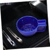 MAJORMENCH Ceramic Shaving Soap Bowl for Men Durable with Large Opening Mouth and Slip Base Thick Polished Edges for Easy Foaming and Use Blue Porcelain Shaving Container view 2