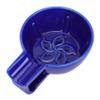 Baluue Portable Ceramic Shaving Soap Bowl for Men Durable Wide Mouth Barber Tool Smooth Edged Shaving Bubbling Vessel for Use Male Grooming view 1