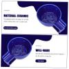Baluue Portable Ceramic Shaving Soap Bowl for Men Durable Wide Mouth Barber Tool Smooth Edged Shaving Bubbling Vessel for Use Male Grooming view 3