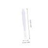 COOPHYA 60 pcs Portable Tiny Eyebrow Lamination Brush with Caps Multi Functional Brow Brush Tool Bulk Lightweight Protective Micro Spoolies for Precise Grooming and Dust Prevention view 2