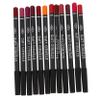 NOLITOY 12Pcs Lip Liner Pencil Smooth Matte Lip Line Tool Wood Material and Smudge Resistant and view 1