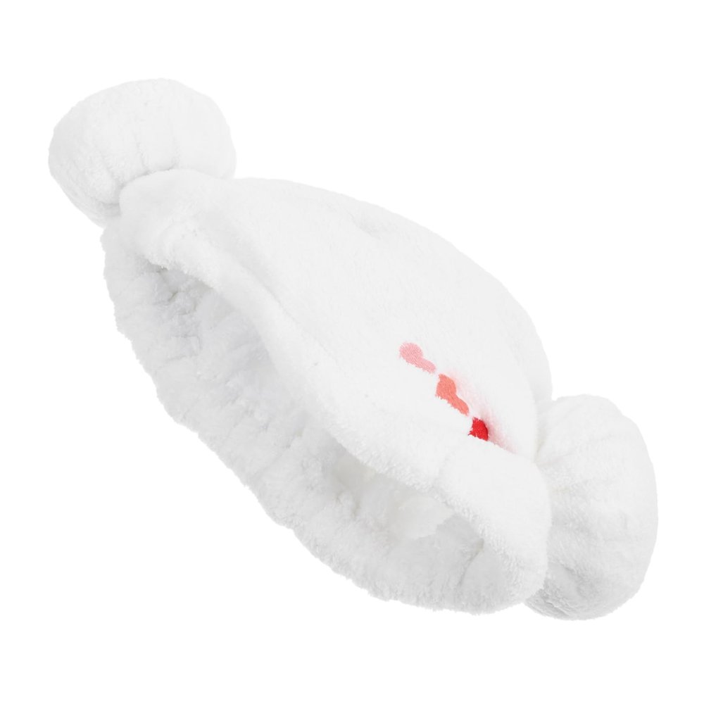 BEBEMOKO Quick Drying Cotton Hair Turban with Heart Pattern for Soft Absorbent Bath Hair Wrap Gentle Fit for Boys