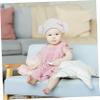 BEBEMOKO Quick Drying Cotton Hair Turban with Heart Pattern for Soft Absorbent Bath Hair Wrap Gentle Fit for Boys view 4