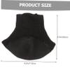 BIUDECO 4 Pairs Toeless Moisturizing Heel Socks Comfortable Gel Covers Breathable Cotton Material for Dry Cracked Feet Protection and Softening Fits Men and Women Reusable and Durable view 2