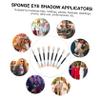 AUTSUPPL 20pcs Double Ended Eyeshadow Brush Lightweight Dual Sided Sponge Applicators Durable Handle Makeup Tools for Women Travel Daily Use Parties Weddings view 4