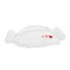 COOPHYA Thickened Cotton Hair Towel Wrap with Heart Pattern Soft Absorbent Hair Drying Cap for Bath and Travel view 1