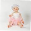 COOPHYA Thickened Cotton Hair Towel Wrap with Heart Pattern Soft Absorbent Hair Drying Cap for Bath and Travel view 2
