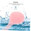 ASAKKURA 3pcs Portable Handheld Silicone Facial Brush for Women Soft Cleansing Brush with Long Handle for Gentle Makeup Removal Blackhead Cleaning Lightweight and Easy to Hold Pink view 4