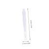 BELLIFFY 60 pcs Micro Eyebrow Lamination Brush with Cap Portable Tiny Brow Spoolies for Precise Hair Stroke Application Lightweight Compact Brow Brush for Makeup and Eyelash Extensions view 2