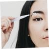 BELLIFFY 60 pcs Micro Eyebrow Lamination Brush with Cap Portable Tiny Brow Spoolies for Precise Hair Stroke Application Lightweight Compact Brow Brush for Makeup and Eyelash Extensions view 3