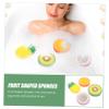 FOYTOKI 4pcs Fruit Shaped Shower Sponges Soft Exfoliating Body Scrubbers Bath Sponge for Daily Skin Care and Cleansing view 4