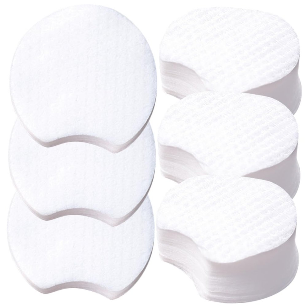 BESTYASH 1200Pcs Semi Makeup Remover Pads Thickened Wet and Dry Use Facial Pads Non Woven Cloth Cosmetic Removal Supplies for Women Daily Skin Cleansing