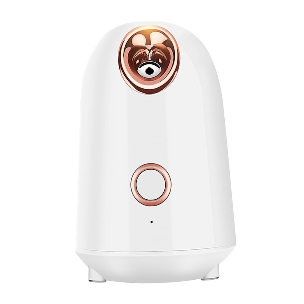 BIUDECO Moisturizing Facial Steamer Spa with US Plug Abs Portable Face Mist Humidifier for Home Skin Heating Nano Spray Hydration Tool Recommended Distilled Water Use