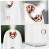 BIUDECO Moisturizing Facial Steamer Spa with US Plug Abs Portable Face Mist Humidifier for Home Skin Heating Nano Spray Hydration Tool Recommended Distilled Water Use view 3