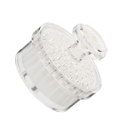 Beaupretty Soft Bristle Face Cleaning Brush Gentle Facial Scrubber for Deep Cleansing and Massage Multifunctional Handheld Face Brush for Home and Travel Use Comfortable Grip Design White