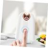 COOLHIYA Moisturizing Facial Steamer Abs Nano Face Humidifier for Home Use Deep Pore Cleansing and Skin Hydration Enhances Toner Absorption and Makeup Longevity Ivory White US Plug view 3