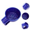 ETHZZLE Ceramic Men Shaving Bowl Blue Durable Practical Bubble Foaming Soap Cup for Smooth Shave and Gift Use view 4