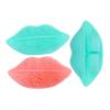 TINEASUR 3pcs Silicone Lip Scrub Brush Mini Exfoliating Lip Brush Soft Face Cleaner for Sensitive Skin Gentle Massage and Deep Cleansing for Daily Skincare Random Color view 1