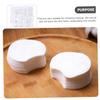 VALICLUD 1200Pcs Thick Disposable Makeup Remover Pads for Women Half Round Exfoliating Face Pads with for Travel and Daily Facial Use view 4