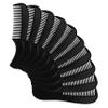 AUTSUPPL 10pcs Mini Beard Combs for Men Pocket Hair Styling Grooming Tool Durable Plastic Material Compact for Easy Travel and Precise Beard Care view 1