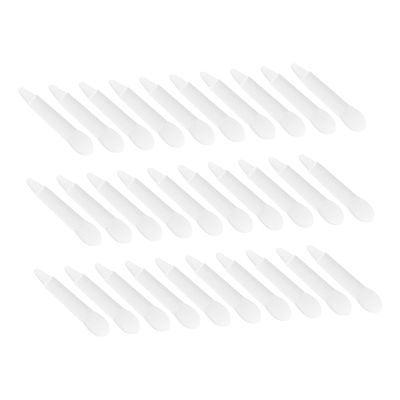 Ipetboom 30Pcs Double Ended Silicone Lip Brushes for Makeup Lipstick Applicators Durable Lip Balm Brush for Even Mask Application and Gloss Coverage Portable Cosmetic Tool