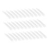 Ipetboom 30Pcs Double Ended Silicone Lip Brushes for Makeup Lipstick Applicators Durable Lip Balm Brush for Even Mask Application and Gloss Coverage Portable Cosmetic Tool view 1
