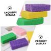 COOLHIYA 4pcs Foot Sole Exfoliating Trimmers Pedicure Tools Lightweight Durable PU Callus Removers for Dead Skin Smooth Feet Care view 3
