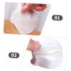 VICASKY 1200Pcs Thick Disposable Makeup Remover Pads Semi Face Cleaning Pads with Embossed Texture Non Woven for Gentle Oil and Cosmetic Removal Practical Facial Cleansing Tools for Daily view 3