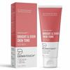 DERMA TOUCH Bright & Even Tone Face Wash with Niacinamide, Vitamin E and Kojic Acid | Daily Gentle Face Wash For Tan, Pigmentation, Uneven Tone - 70G view 1