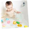 Baluue Silicone Bath Scrubber Soft Body Cleaning Brush Gentle Massage for Skin Deep Clean Portable Handheld Shower Brush for Travel and Gym Use view 4
