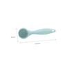 BIUDECO Silicone Facial Clean Brush Deep Cleansing Manual for Gentle Exfoliation and Skin Massage Durable Safe Material Removable Head for Easy Cleaning Portable Face Scrubber Tool view 2