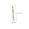 TOYZFRIENDY Long Handle Back Scrubber Bath Brush for Women Gentle Exfoliating Shower Brush with Soft Fibre Bristles Comfortable Grip for Deep Cleansing and Massage for Hard to Reach Areas view 2