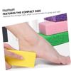 Happyyami 4pcs Foot Callus Removers Durable PU Foot Files for Dead Skin Removal Heel Repair and Hard Skin Exfoliation for Men Women and Elders view 3