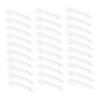 ASAKKURA 30Pcs Silicone Lip Brush for Makeup Use Dual Ended Transparent Applicators Durable Handle Precise Lipstick and Gloss Application Tools for Routine view 1