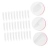 ASAKKURA 30Pcs Silicone Lip Brush for Makeup Use Dual Ended Transparent Applicators Durable Handle Precise Lipstick and Gloss Application Tools for Routine view 3