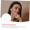 AUTSUPPL 30Pcs Double Head Silicone Lip Mask Brushes Portable Lip Balm Applicators and Liquid Cosmetic Application Soft Comfortable Handle for Daily Makeup Use view 4