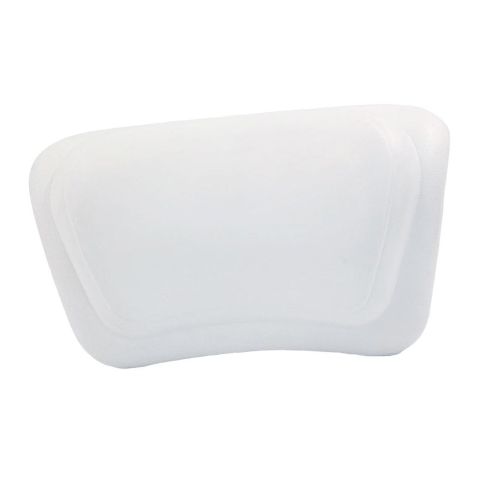 ASAKKURA PU Bath Pillow with Strong Suction Cups Durable Soft Neck Cushion for Bathtubs Suitable for Home Spa and All