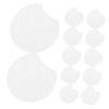 Baluue 900Pcs Thickened Half Round Makeup Remover Pads Soft Non Woven Cosmetic Facial Rounds for Comfortable Cleansing and Exfoliation Disposable Lint Pads for Daily Use and Travel view 1