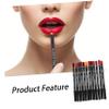 BIUDECO 12Pcs Lip Liner Pencil Matte Wood Makeup Lipsticks Accessory Portable with Smooth Texture for Precise Lip Contouring and Color view 4