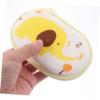 BELLIFFY 3PCS Bath Pad Cotton Shower Towel with Cartoon Elephant Pattern Soft Cotton Material for Gentle Cleansing Suitable for Boy Girl and Mixed Colors Bath Scrub Sponge view 4