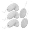 COOLHIYA 8pcs Oval Pumice Stones Callus Removing Foot Grinding Stones for Pedicure Lightweight Portable Foot Care Scrubber for Removing Hard Dry Skin and Rough Callosity view 1