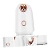 MERRYHAPY Multifunctional Face Steamer Humidifier with Hot Nano Mist for and Pore Cleansing Portable Facial Mist Sprayer for Dry Sagging Skin and Fine Lines US Plug Ivory White view 4