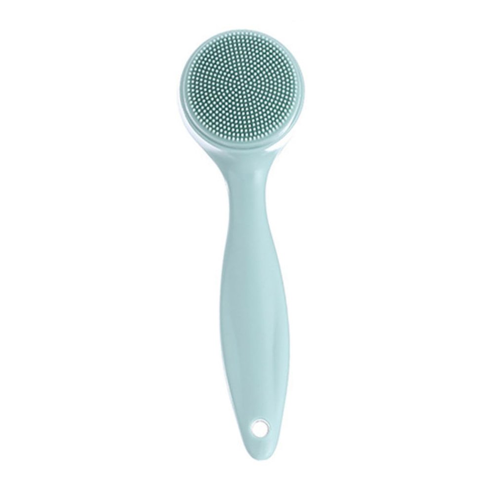 Baluue Food Grade Silicone Manual Facial Cleansing Brush for Deep Pore Cleaning Gentle Face Scrubber and Nose Massager Eco Friendly Skin Care Tool for Blackhead Prevention and Elastic