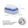 Healvian 6pcs Natural Pumice Foot Stones Double Sided Callus Remover for Dead Skin Scraping Exfoliating Pedicure Foot Scrubber Lightweight Portable for Smooth Random Color view 2