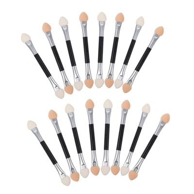 BUTIFULSIC 30pcs Dual Ended Eyeshadow Stick Brushes Lightweight Makeup Tools for Women Compact Eye Makeup Applicators for Travel Daily Use Beginners and Professional Artists