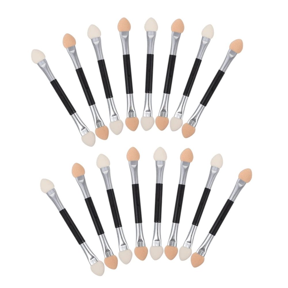 BUTIFULSIC 30pcs Dual Ended Eyeshadow Stick Brushes Lightweight Makeup Tools for Women Compact Eye Makeup Applicators for Travel Daily Use Beginners and Professional Artists