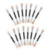 BUTIFULSIC 30pcs Dual Ended Eyeshadow Stick Brushes Lightweight Makeup Tools for Women Compact Eye Makeup Applicators for Travel Daily Use Beginners and Professional Artists view 1