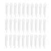 CATIEBYE 30Pcs Dual Ended Silicone Lip Mask Brushes for Even Makeup Application Durable Handle Skin Friendly Material Suitable for Lipstick Lip Gloss and Care Use view 1