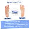 HONMEET 6pcs Double Sided Pumice Stone Foot Scrubber Callus Remover Natural Foot Beauty Brush for Dead Skin Exfoliation Random Color view 3